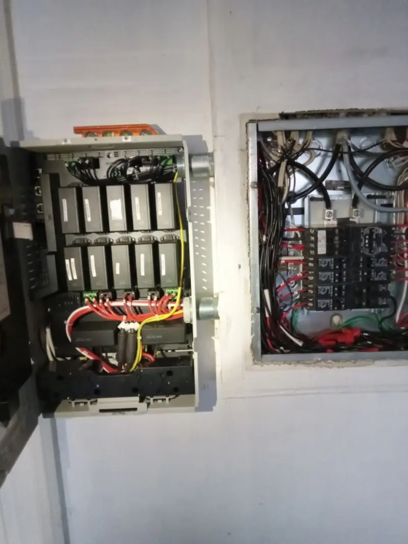 Electrical panel upgrade completed for Carbon Monoxide Detector Installation in Jerseyville